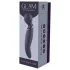 Glam - dvostranski vibrator wand (temno siv)
