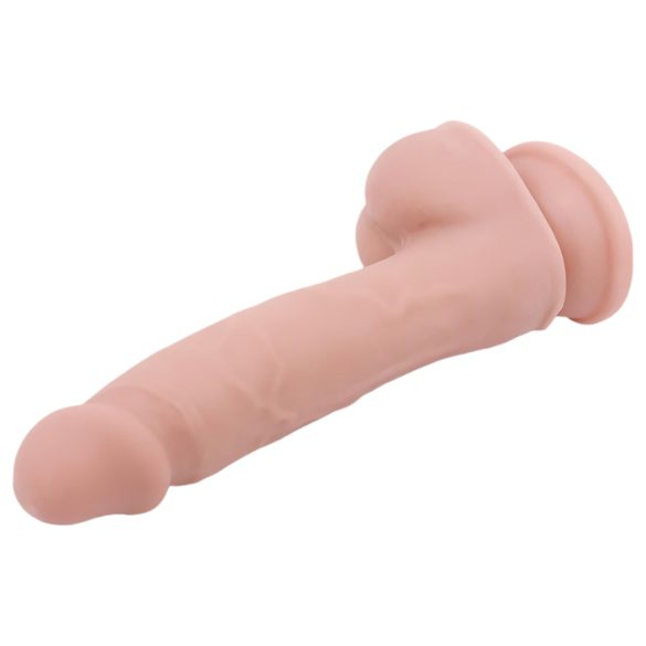 Mr. Dixx 7.6 - dildo s testisi in priseskom - natur barva - 19,5 cm