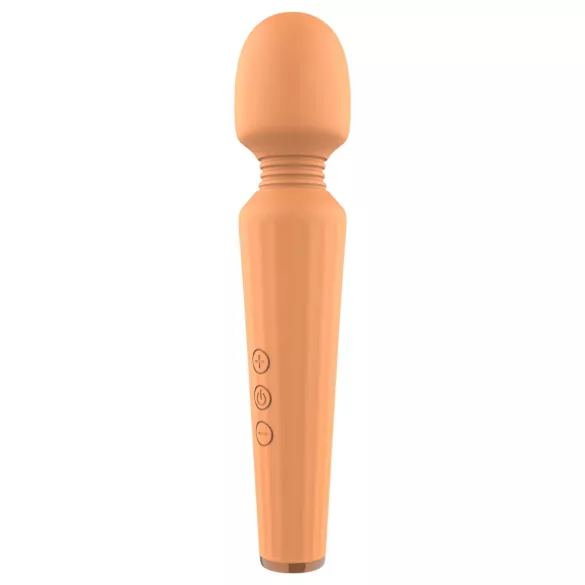Glam - masažni vibrator na baterije - oranžen