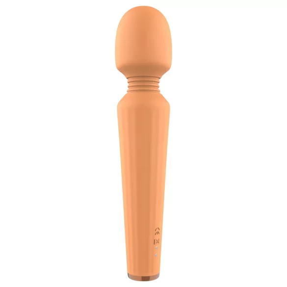 Glam - masažni vibrator na baterije - oranžen