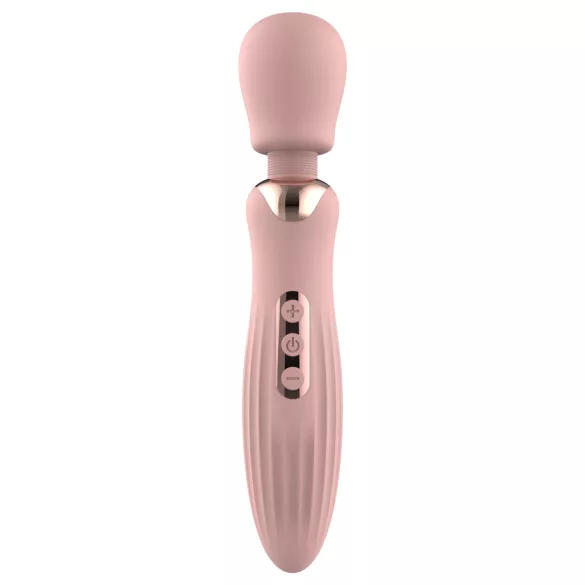 Glam - velik wand vibrator (rožnat)
