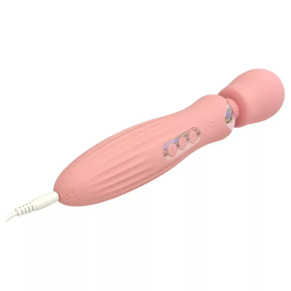 Glam - velik wand vibrator (rožnat)