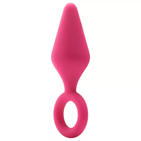 Flirts Pull Plug - analni čep - majhen - roza
