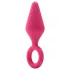 Flirts Pull Plug - analni čep - majhen - roza