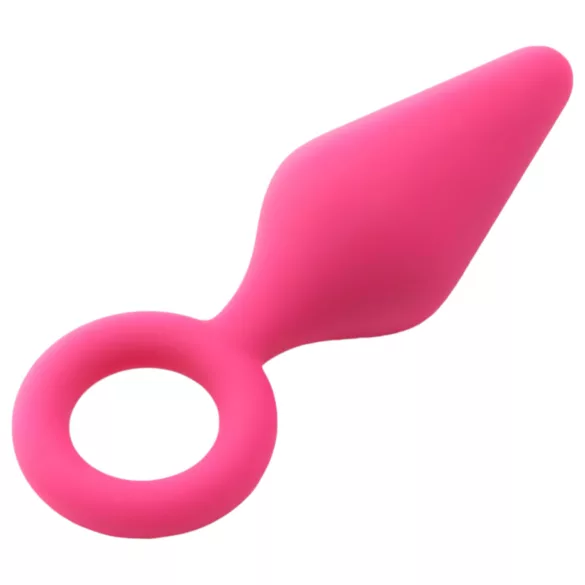 Flirts Pull Plug - analni čep - majhen - roza