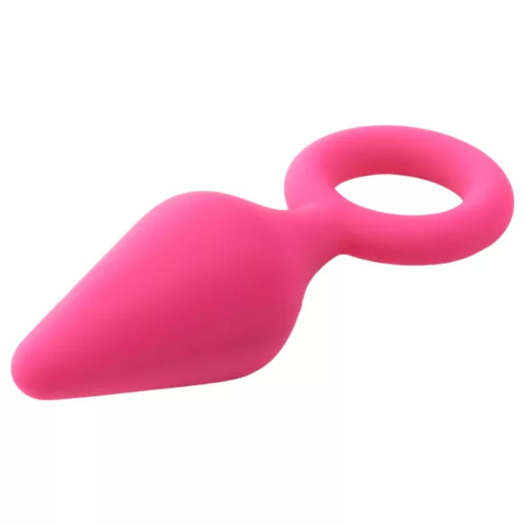 Flirts Pull Plug - analni čep - majhen - roza