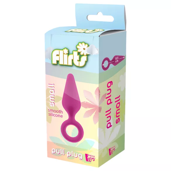Flirts Pull Plug - analni čep - majhen - roza