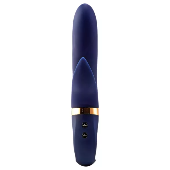 Dream Toys - vibracijski stimulator z gretjem - modra - akumulatorski
