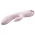 Vivre Coco - vibrator s stimulatorjem klitorisa - polnjenje USB - roza