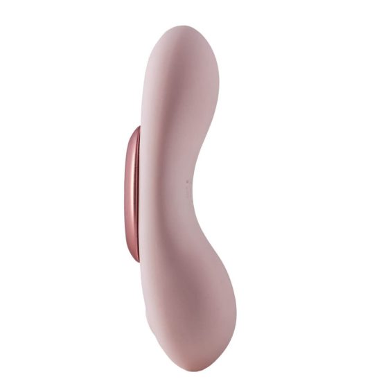 Vivre Gigi - radijsko vodeni vibrator za hlačne nogavice (roza)
