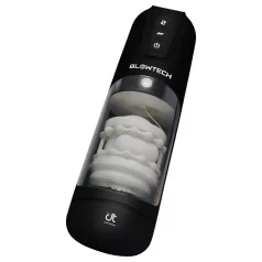   Dreamtoys Blowtech - vibrirajoč, gor-dol premikajoč masturbator (črn)