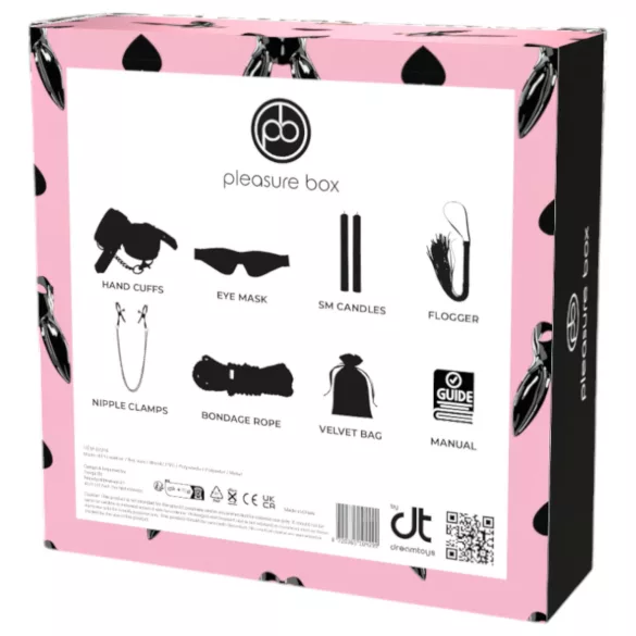 Pleasure Box Let's Go Kink - komplet za vezanje - 6-delni set