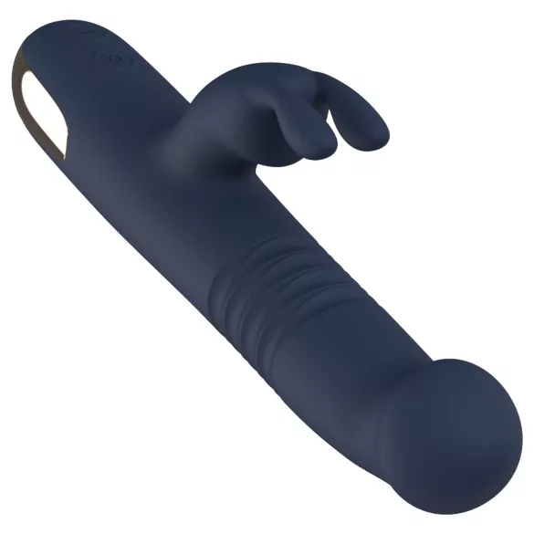 Dreamtoys Goddess Collection - potisni vibrator (temno moder)
