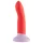 Dreamtoys Love Signal - dvobarvni silikonski dildo srednje velikosti (rdeč)