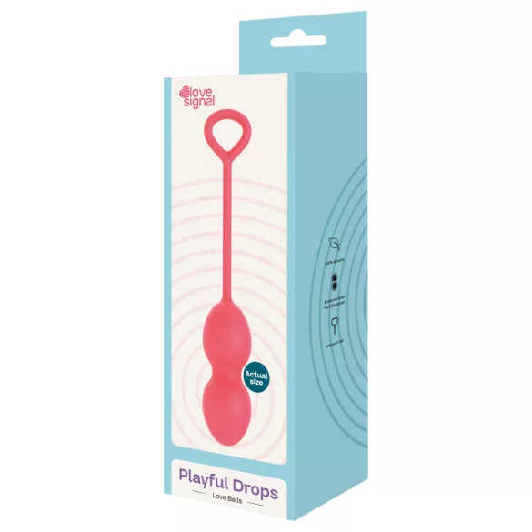 Dreamtoys - gejša kroglice duo - rdeče