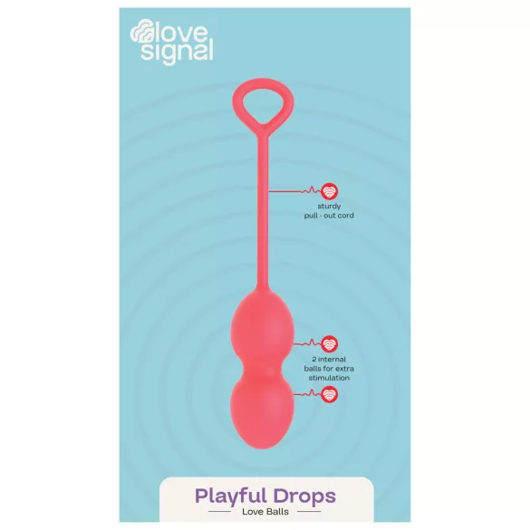 Dreamtoys - gejša kroglice duo - rdeče