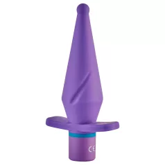 Dreamtoys Love Signal - vibrirajoč analni čep (vijoličen)