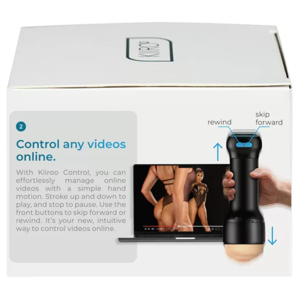 Kiiroo Control - vibracijski adapter (črn)