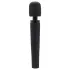Pixey Deluxe Black Velvet - palični vibrator M (črn)