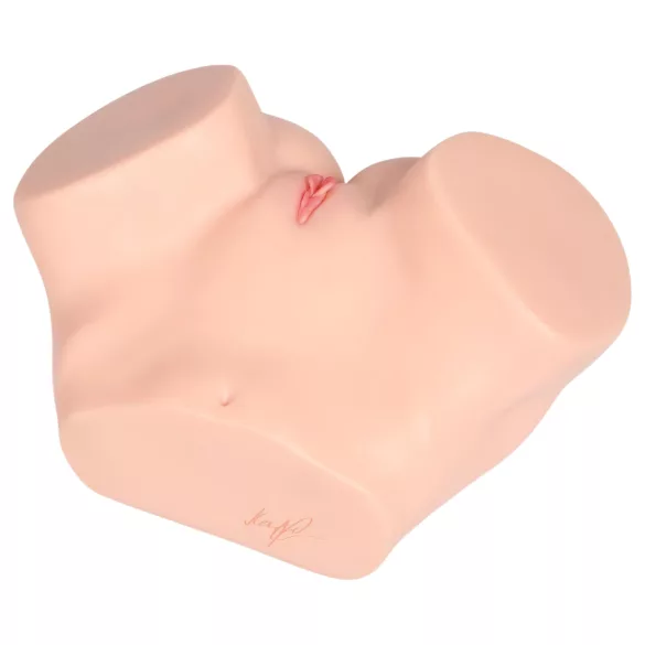 Kokos Hanna Onahole - realistični torzo masturbator (naravna barva)