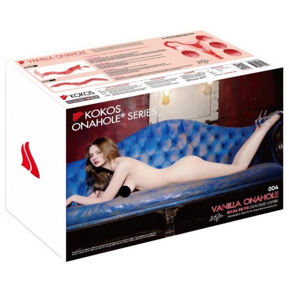 Kokos 004 - realistični torzo masturbator - naravna barva