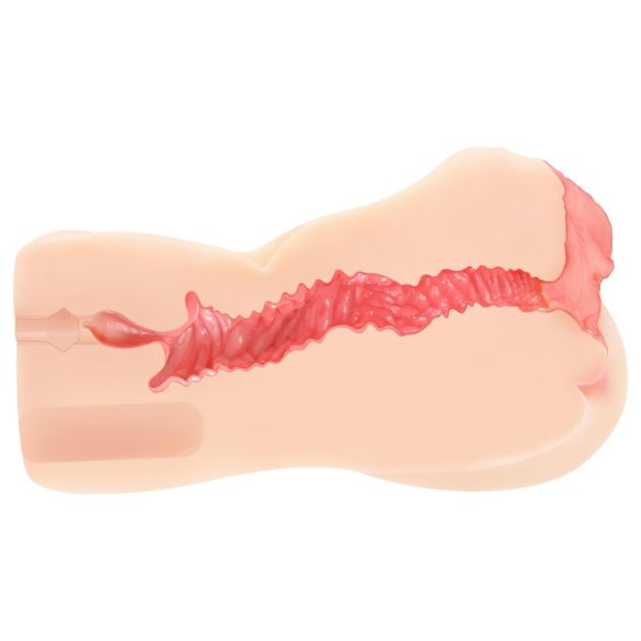 Kokos Onahole 004 - masturbator vagine - dvojni sloj - naravna barva