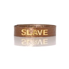 X-Play Slave - suženjska ovratnica (bronasta)