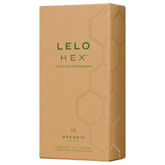 LELO Hex Organic - kondomi - organska lateks - 12 kos