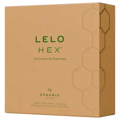   LELO Hex Organic - kondomi za moč - organski lateks - 36 kos