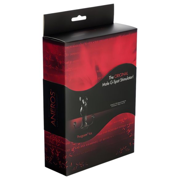 Aneros Black Ice - masažer prostate - črna