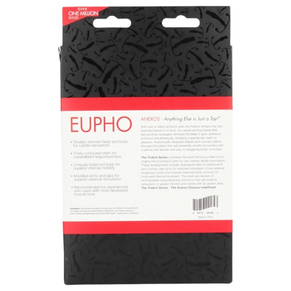 Aneros Eupho Trident - masažer prostate - bela
