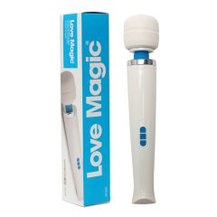 Love Magic Wand - masažni vibrator za polnjenje (bela)