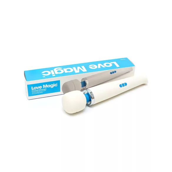 Love Magic Wand - masažni vibrator - polnilni - bel