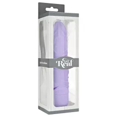  Classic Get Real - vibrator realističen - silikonski - vijoličen