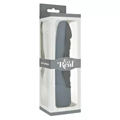 Get Real - realistični vibrator - silikon - črn