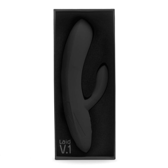 Laid - brezžični vibrator s trnkom (črn)