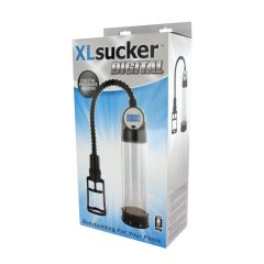 XLSUCKER - digitalna črpalka za moč in penis (prosojna)