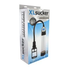 XLSUCKER - digitalna črpalka za moč in penis (prosojna)