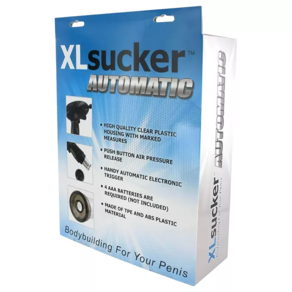 XLSUCKER - avtomatska črpalka za erekcijo in penis - prozorna