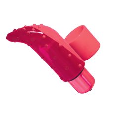 Frisky Finger - vodoodporen vibrator za prste (roza)