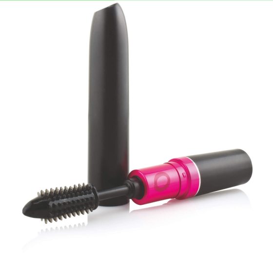Screaming Mascara - spiralni vibrator (črno-rožnata)