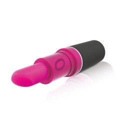   Screaming Lipstick - Vibrator za šminko (črno-rožnate barve)