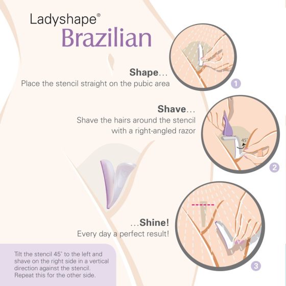 Ladyshape - fazonske barve (brazíl)