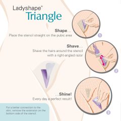 Ladyshape - obrit (trikotnik)