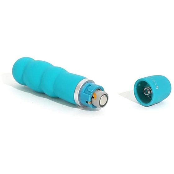 B SWISH Bcute Pearl - vodoodporen vibrator z biserom (turkizna)