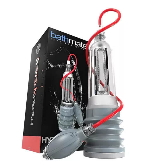 BathMate Xtreme Hydromax 9 - vakuumska črpalka za penis - prozorna