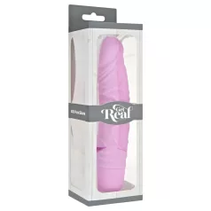 Classic Get Real - realistični vibrator - silikon - roza