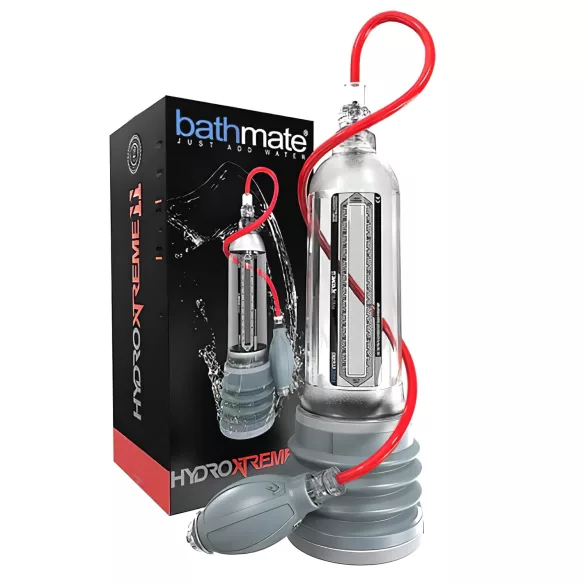 BathMate - penisna črpalka komplet - prozorna - Hydromax Xtreme 11