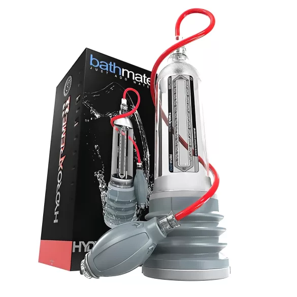 BathMate - penisna črpalka komplet - prozorna - Hydromax Xtreme 11