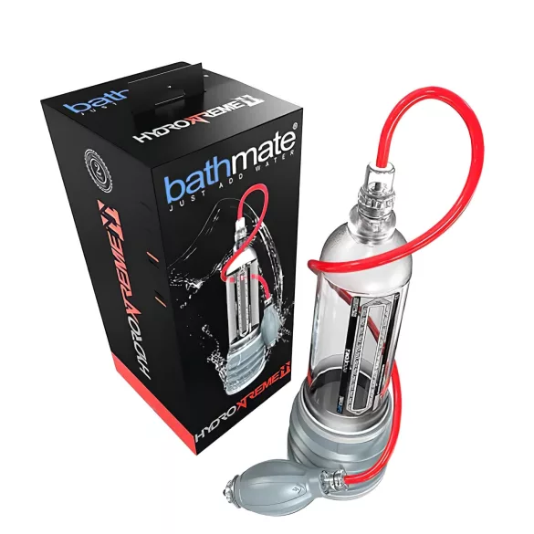 BathMate - penisna črpalka komplet - prozorna - Hydromax Xtreme 11